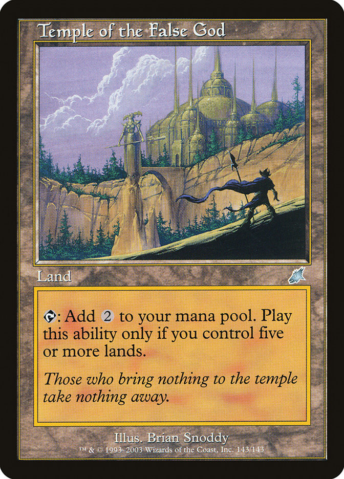 Temple of the False God [Scourge] | Webway Games