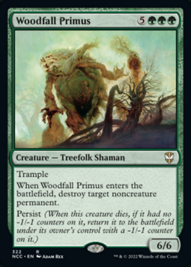 Woodfall Primus [Streets of New Capenna Commander] | Webway Games