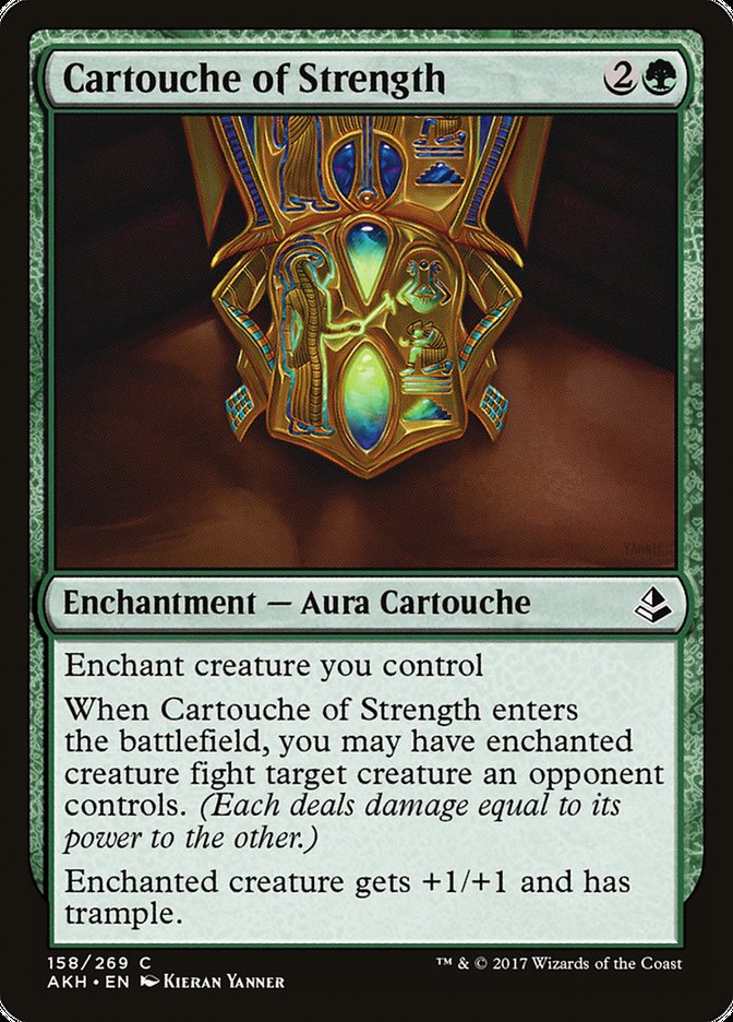 Cartouche of Strength [Amonkhet] | Webway Games