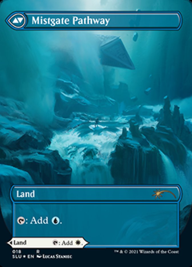 Hengegate Pathway // Mistgate Pathway (Borderless) [Secret Lair: Ultimate Edition 2] | Webway Games