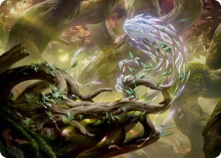Emergent Sequence Art Card [Strixhaven: School of Mages Art Series] | Webway Games