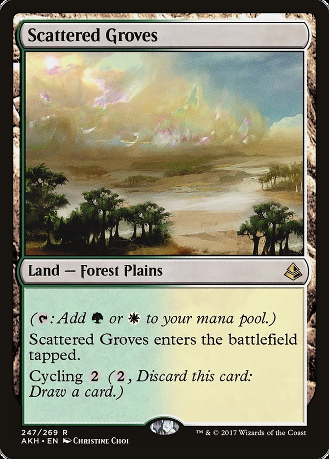 Scattered Groves [Amonkhet] | Webway Games