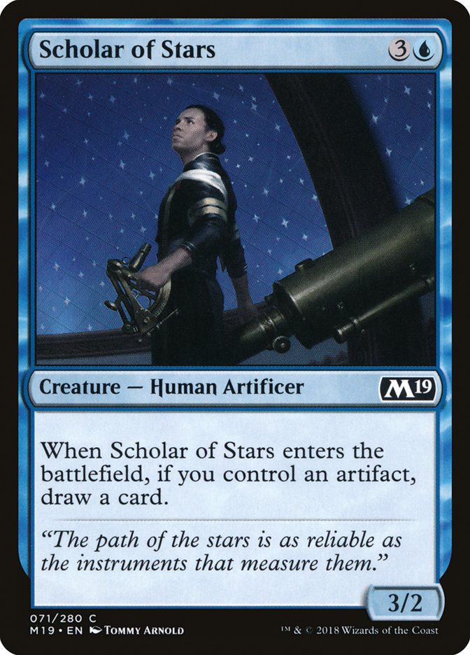 Scholar of Stars [Core Set 2019] | Webway Games