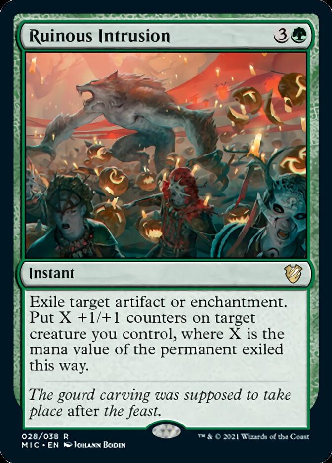 Ruinous Intrusion [Innistrad: Midnight Hunt Commander] | Webway Games