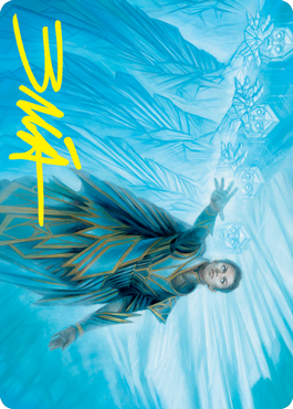 Echoing Equation Art Card (Gold-Stamped Signature) [Strixhaven: School of Mages Art Series] | Webway Games