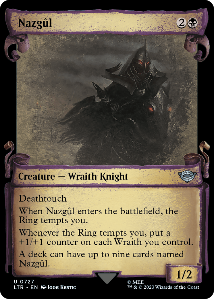 Nazgul (0727) [The Lord of the Rings: Tales of Middle-Earth Showcase Scrolls] | Webway Games