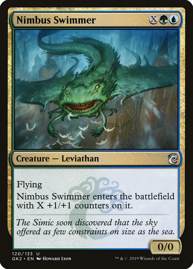Nimbus Swimmer [Ravnica Allegiance Guild Kit] | Webway Games