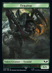 Tyranid (017) // Tyranid (018) Double-sided Token (Surge Foil) [Universes Beyond: Warhammer 40,000 Tokens] | Webway Games