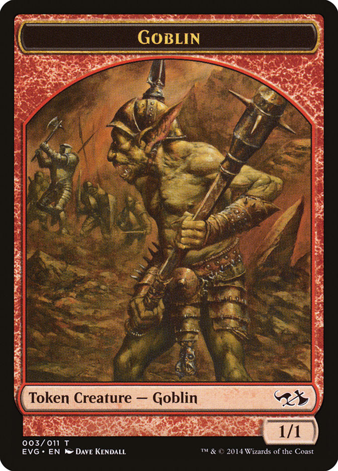 Goblin Token (Elves vs. Goblins) [Duel Decks Anthology Tokens] | Webway Games