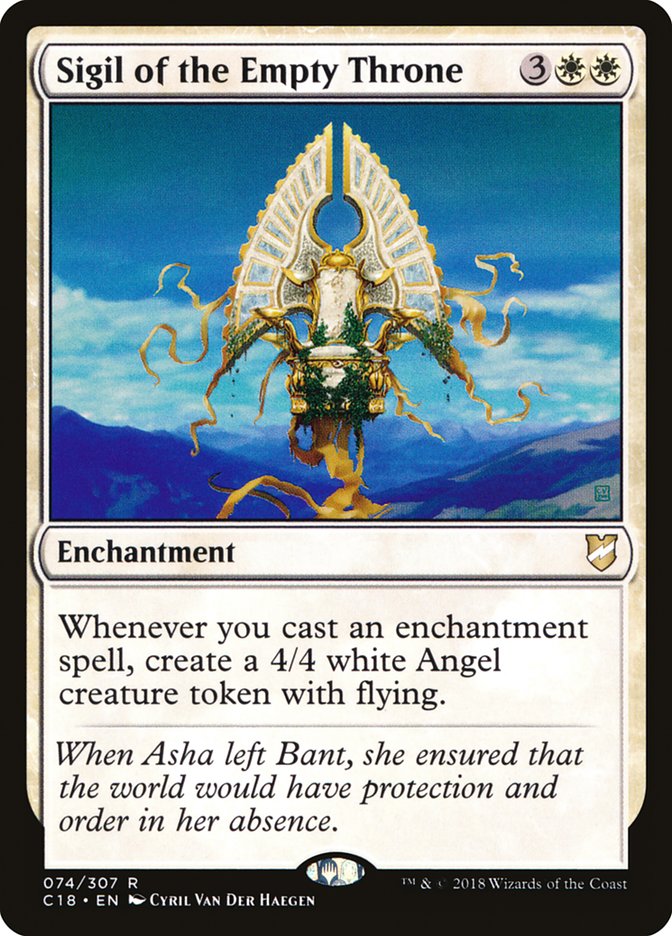 Sigil of the Empty Throne [Commander 2018] | Webway Games