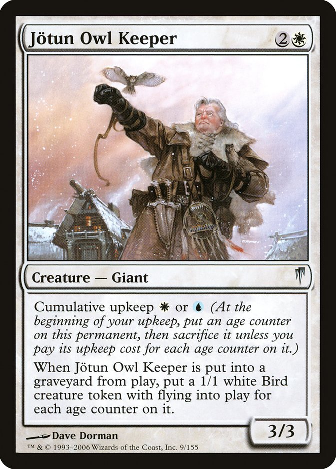 Jötun Owl Keeper [Coldsnap] | Webway Games