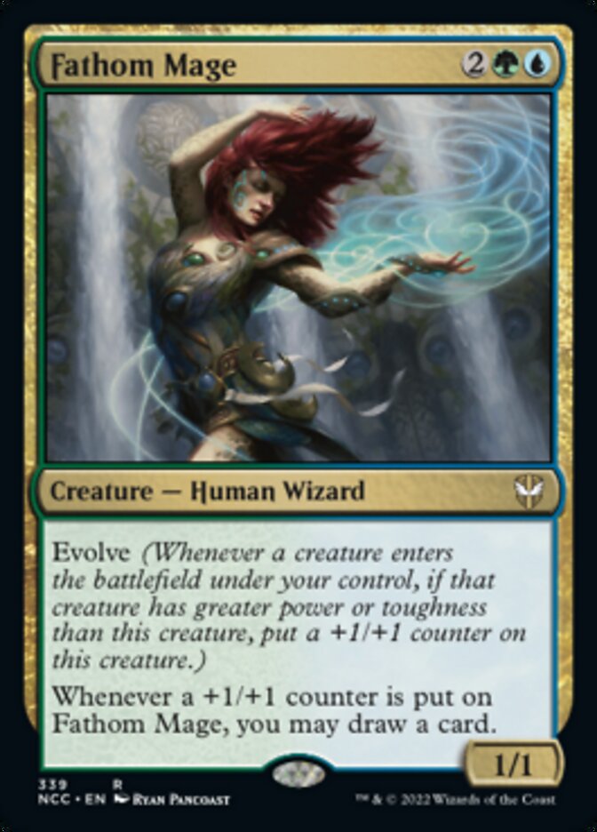 Fathom Mage [Streets of New Capenna Commander] | Webway Games