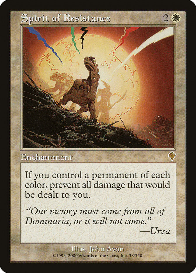 Spirit of Resistance [Invasion] | Webway Games