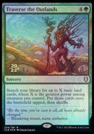 Traverse the Outlands [Commander Legends: Battle for Baldur's Gate Prerelease Promos] | Webway Games