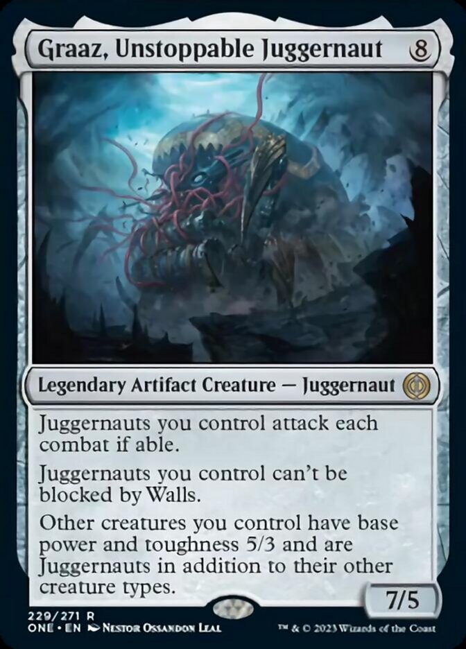 Graaz, Unstoppable Juggernaut [Phyrexia: All Will Be One] | Webway Games