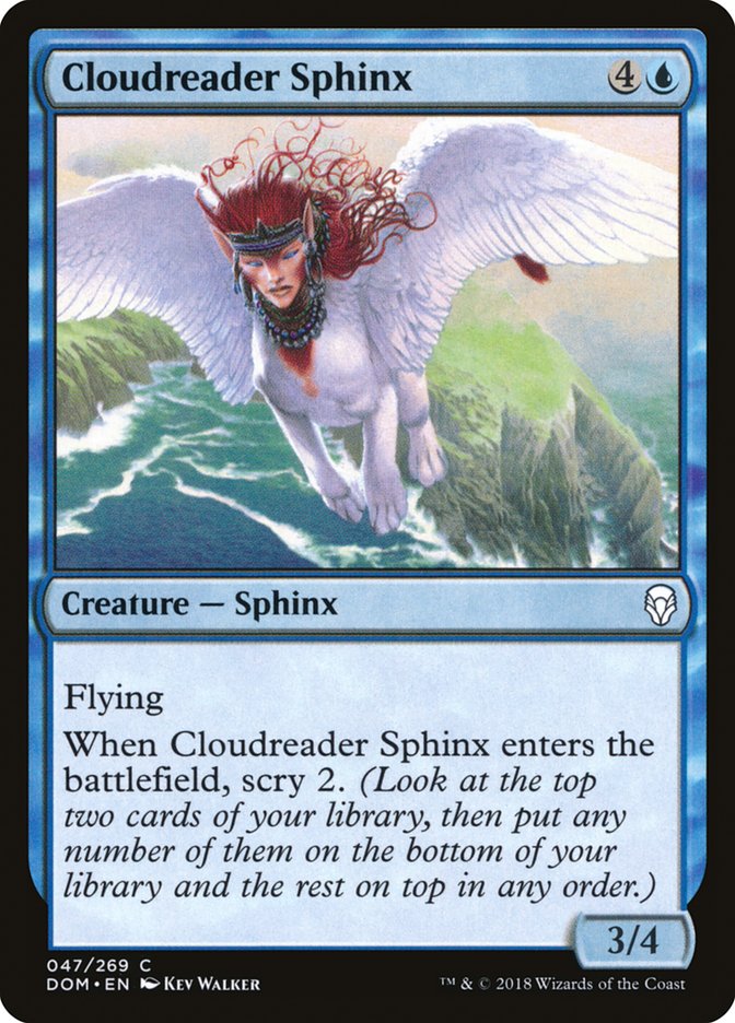 Cloudreader Sphinx [Dominaria] | Webway Games