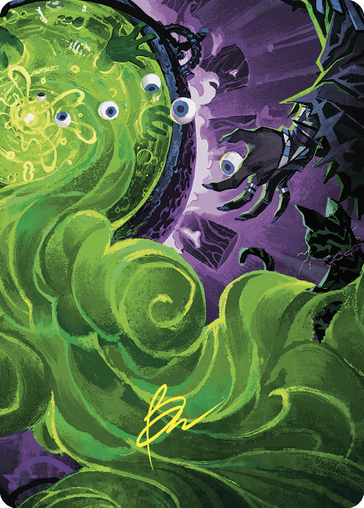 Waste Not Art Card (Gold-Stamped Signature) [Wilds of Eldraine Art Series] | Webway Games