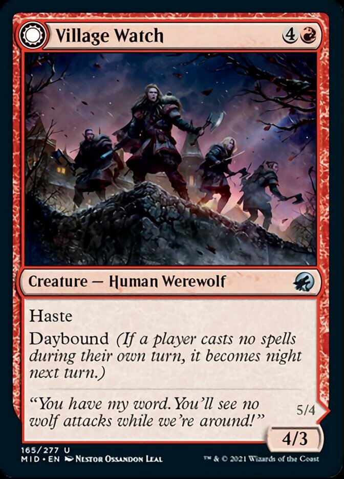 Village Watch // Village Reavers [Innistrad: Midnight Hunt] | Webway Games