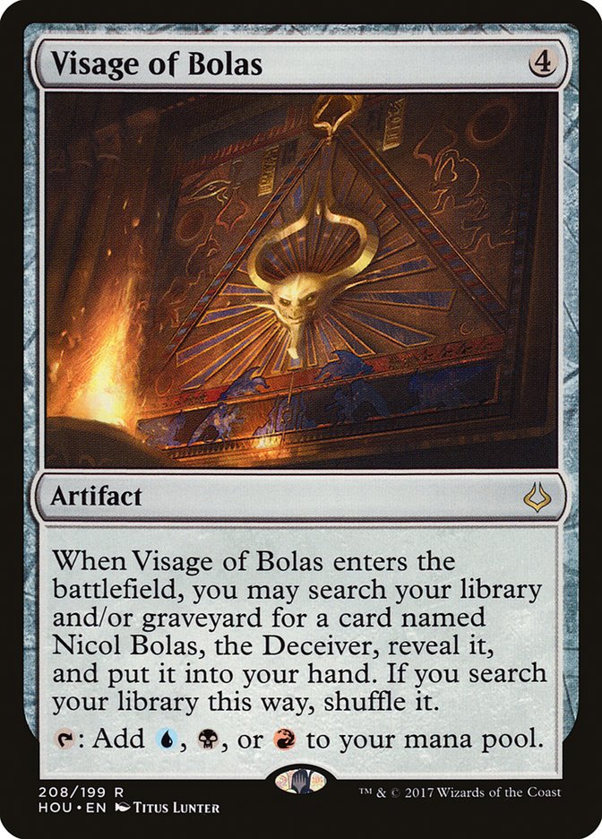 Visage of Bolas [Hour of Devastation] | Webway Games