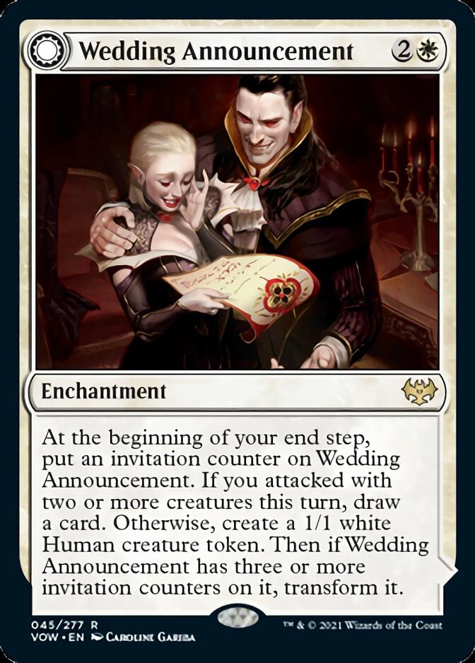 Wedding Announcement // Wedding Festivity [Innistrad: Crimson Vow] | Webway Games