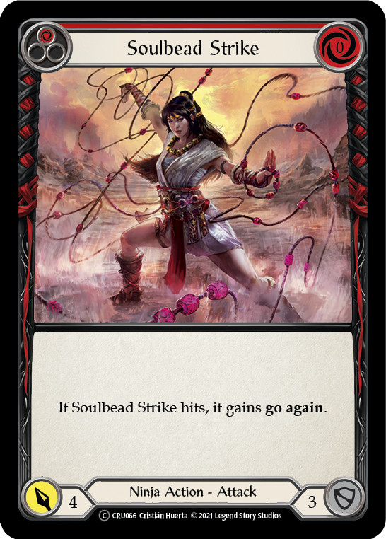 Soulbead Strike (Red) [CRU066] Unlimited Normal | Webway Games