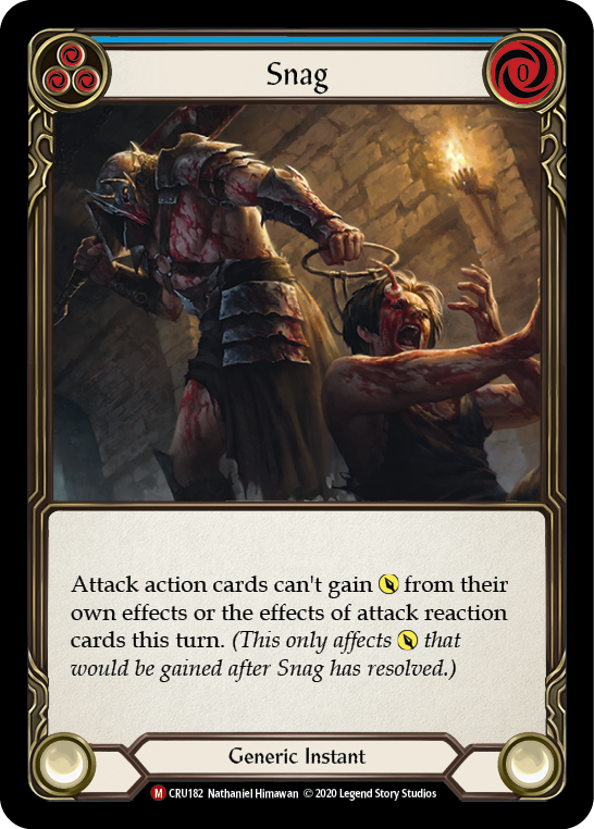 Snag [CRU182] 1st Edition Normal | Webway Games