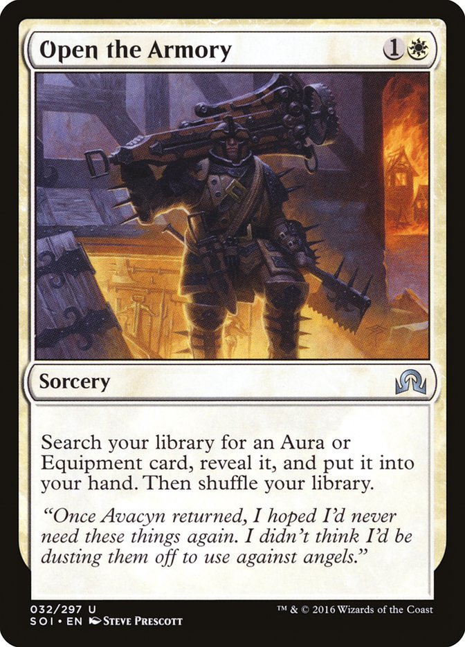 Open the Armory [Shadows over Innistrad] | Webway Games