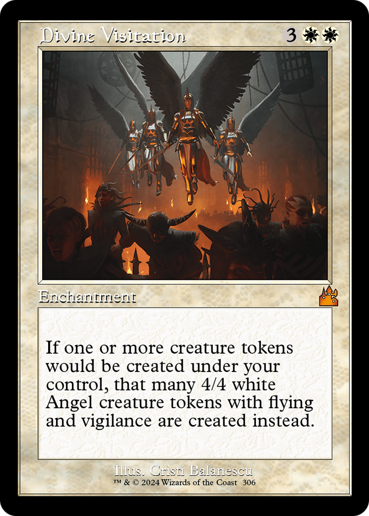 Divine Visitation (Retro Frame) [Ravnica Remastered] | Webway Games