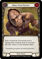 Bone Head Barrier [U-WTR010] (Welcome to Rathe Unlimited)  Unlimited Rainbow Foil | Webway Games