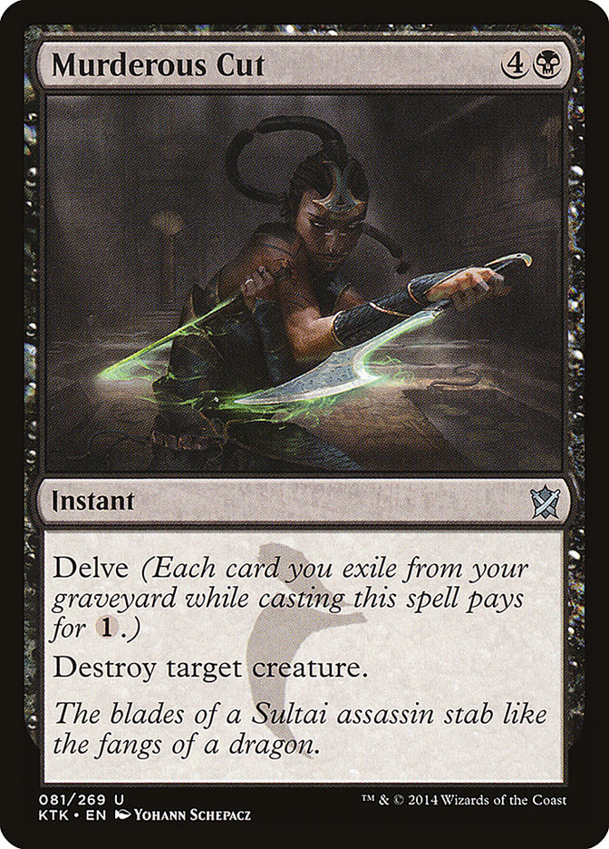 Murderous Cut [Khans of Tarkir] | Webway Games