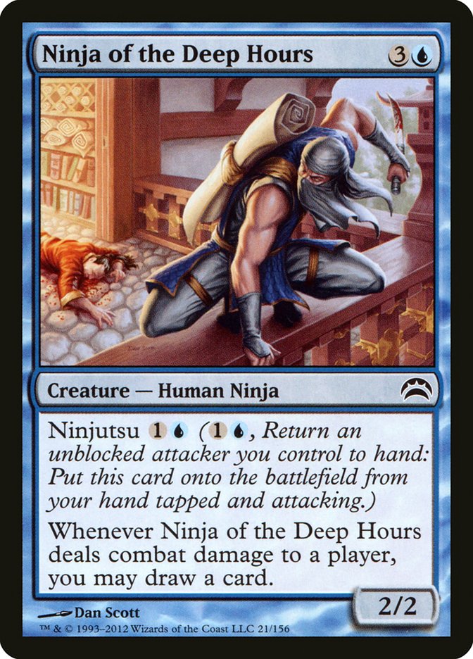 Ninja of the Deep Hours [Planechase 2012] | Webway Games