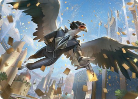 Skyboon Evangelist Art Card [Streets of New Capenna Art Series] | Webway Games