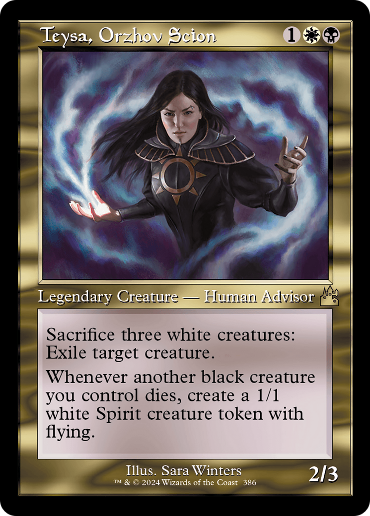 Teysa, Orzhov Scion (Retro Frame) [Ravnica Remastered] | Webway Games