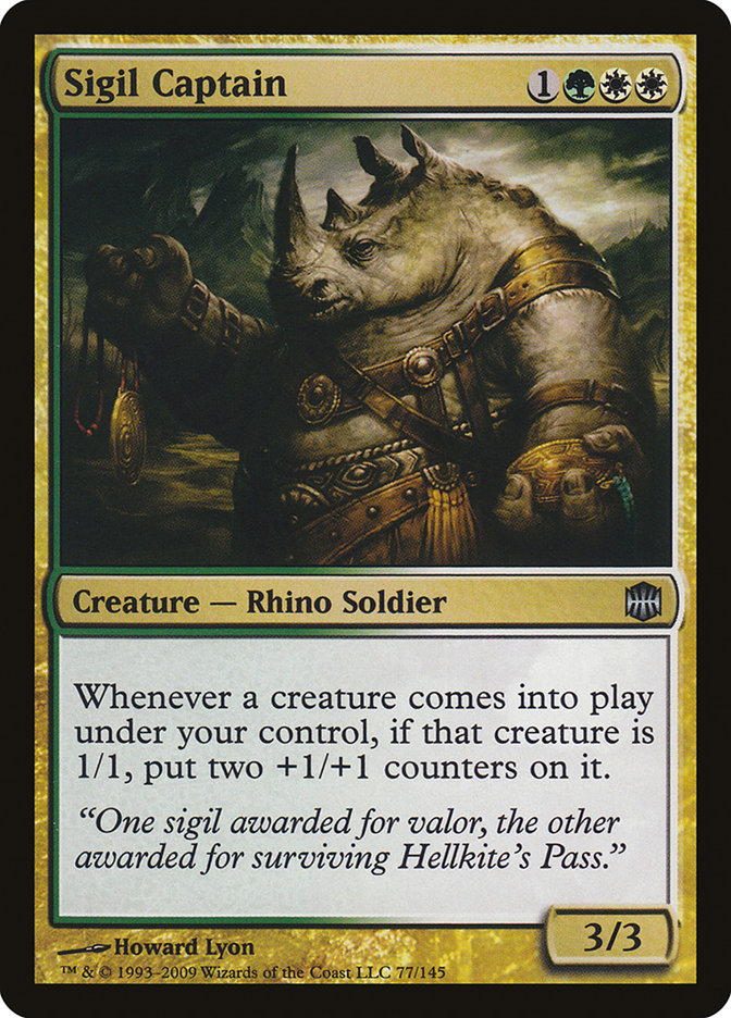 Sigil Captain [Alara Reborn] | Webway Games