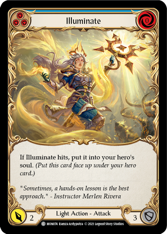 Illuminate (Blue) [MON074] 1st Edition Normal