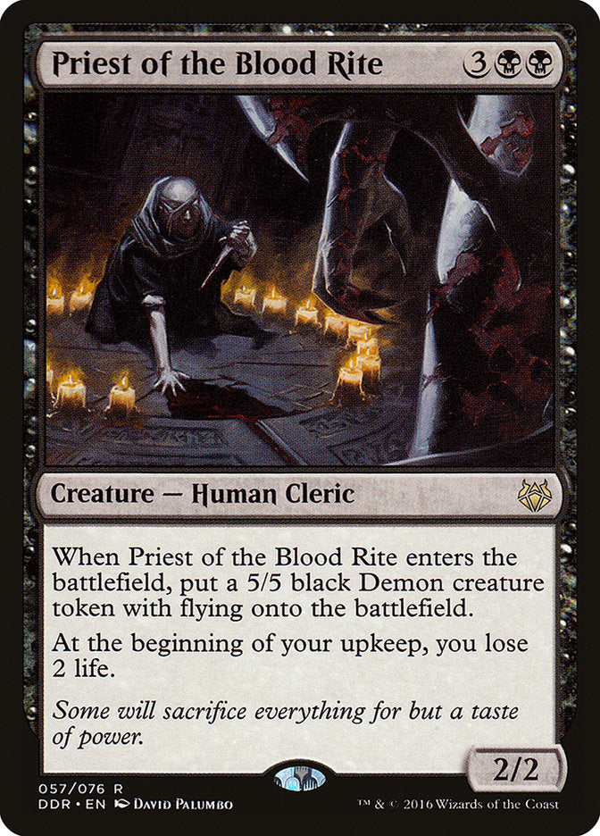 Priest of the Blood Rite [Duel Decks: Nissa vs. Ob Nixilis] | Webway Games