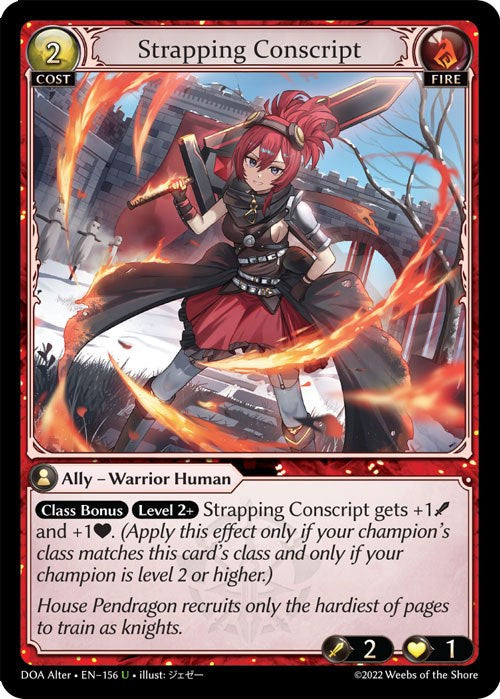 Strapping Conscript (156) [Dawn of Ashes: Alter Edition] | Webway Games