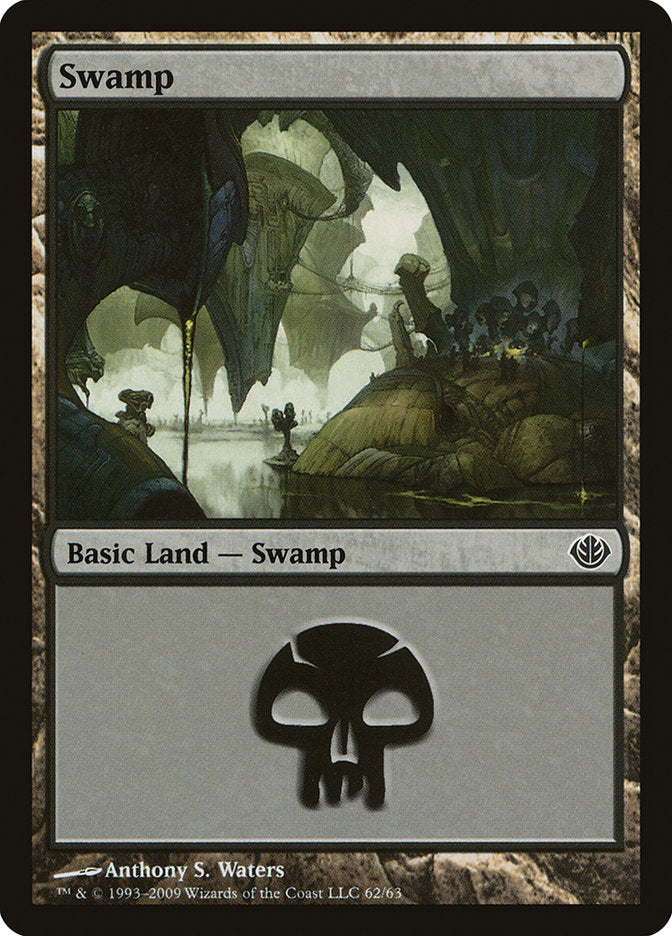 Swamp (#62) [Duel Decks: Garruk vs. Liliana] | Webway Games