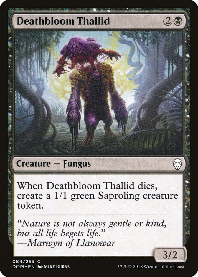Deathbloom Thallid [Dominaria] | Webway Games