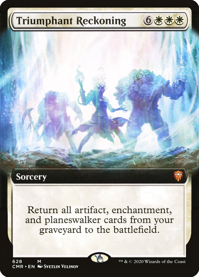 Triumphant Reckoning (Extended Art) [Commander Legends] | Webway Games