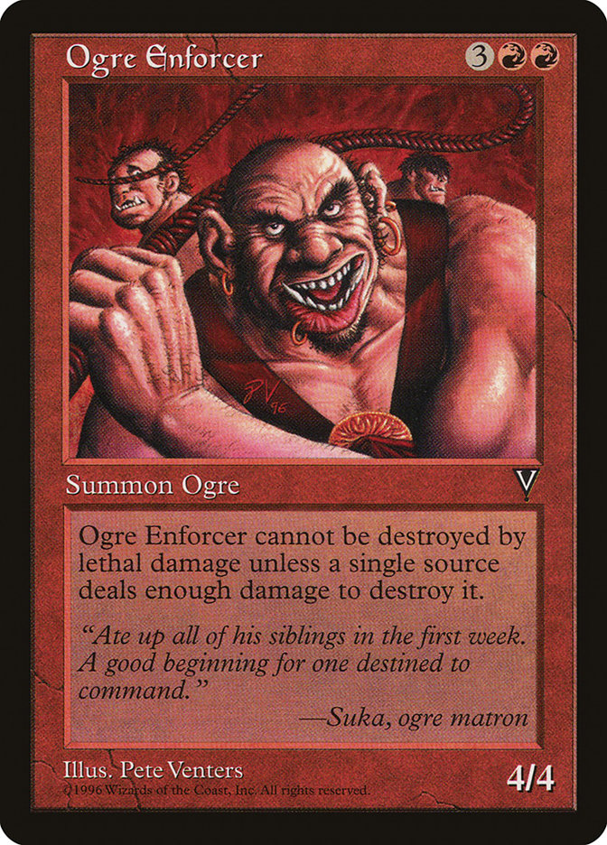 Ogre Enforcer [Visions] | Webway Games
