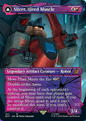 Slicer, Hired Muscle // Slicer, High-Speed Antagonist (Shattered Glass) [Universes Beyond: Transformers] | Webway Games