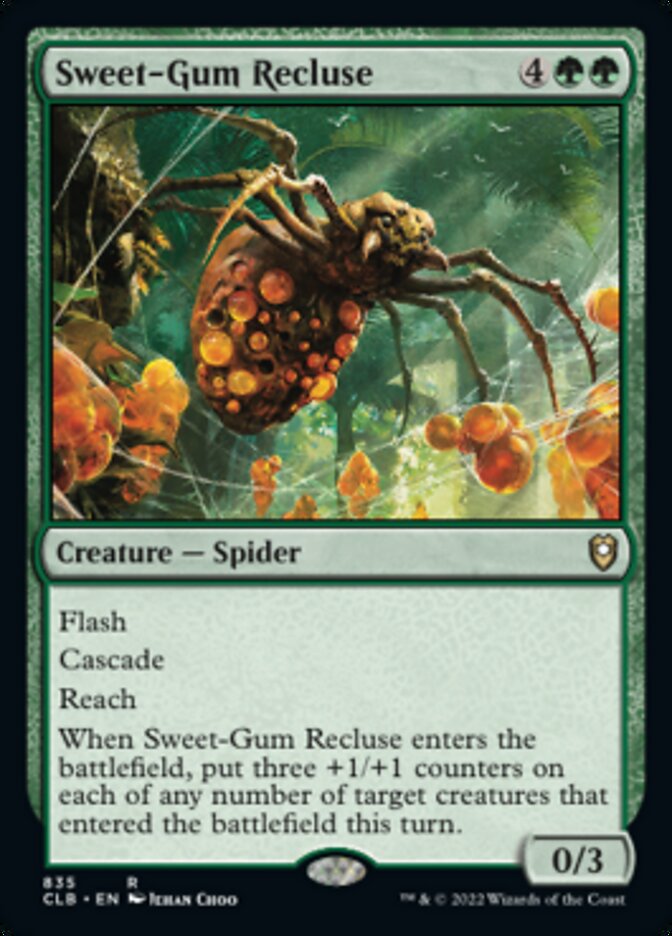 Sweet-Gum Recluse [Commander Legends: Battle for Baldur's Gate] | Webway Games