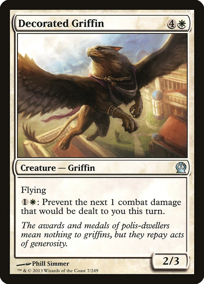 Decorated Griffin [Theros] | Webway Games