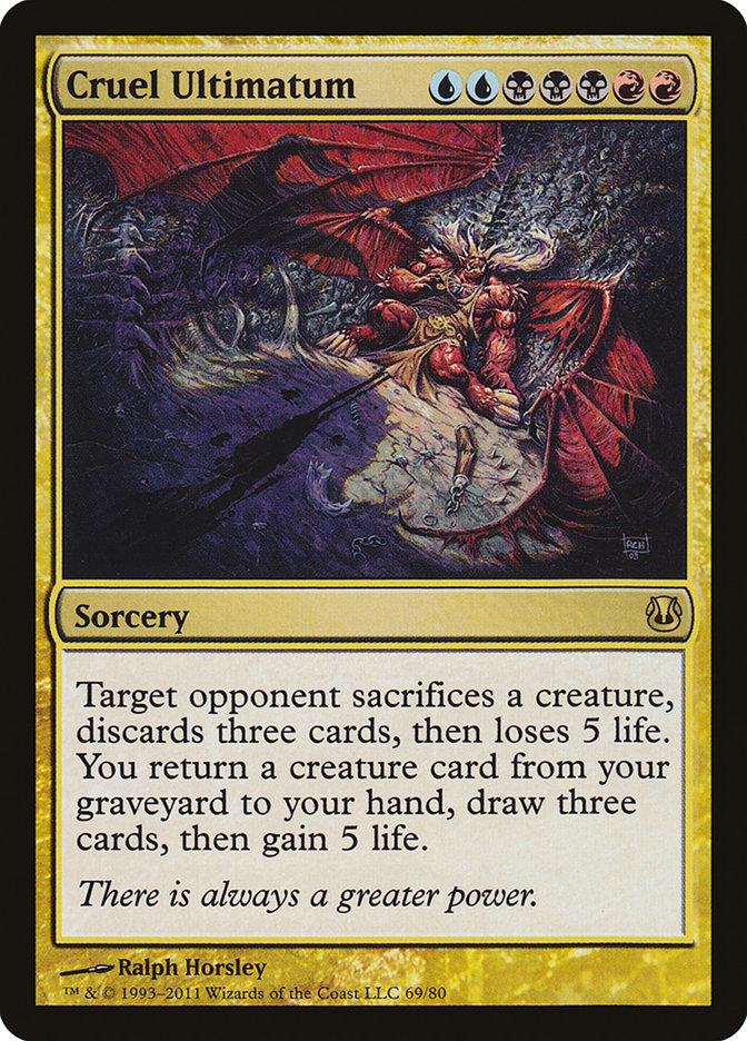 Cruel Ultimatum [Duel Decks: Ajani vs. Nicol Bolas] | Webway Games
