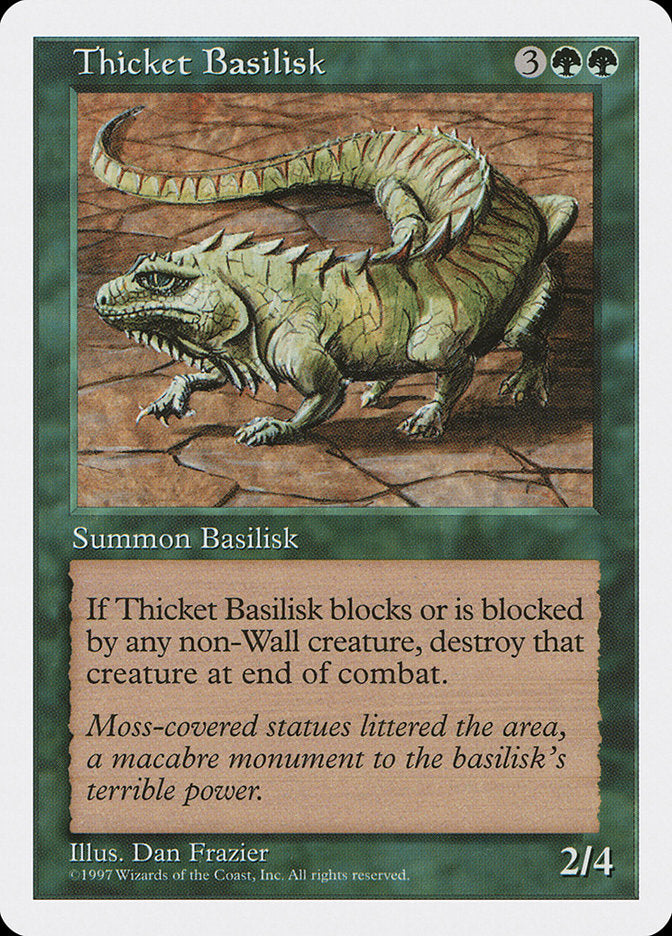 Thicket Basilisk [Fifth Edition] | Webway Games