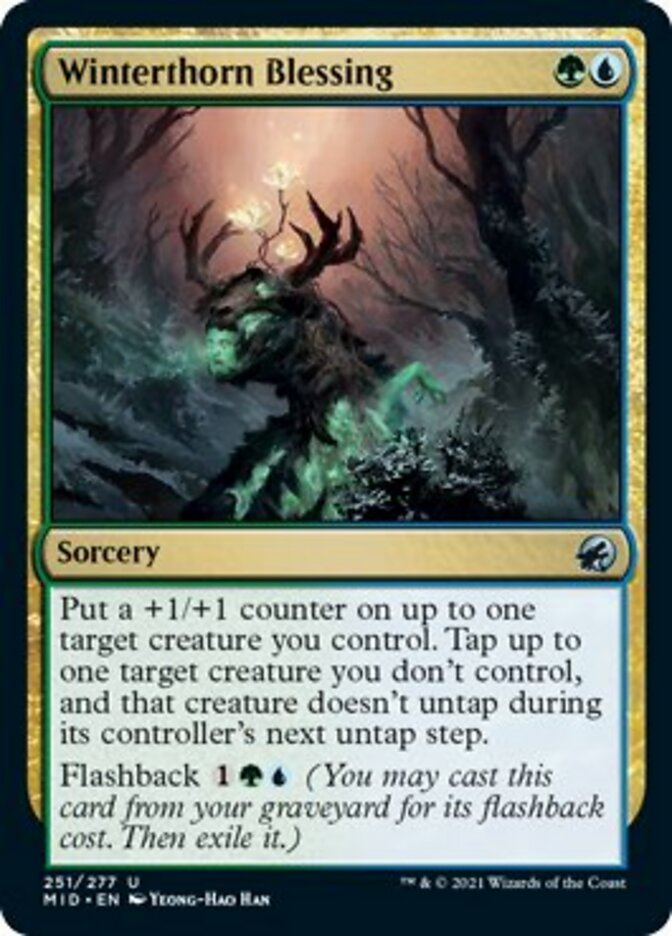 Winterthorn Blessing [Innistrad: Midnight Hunt] | Webway Games