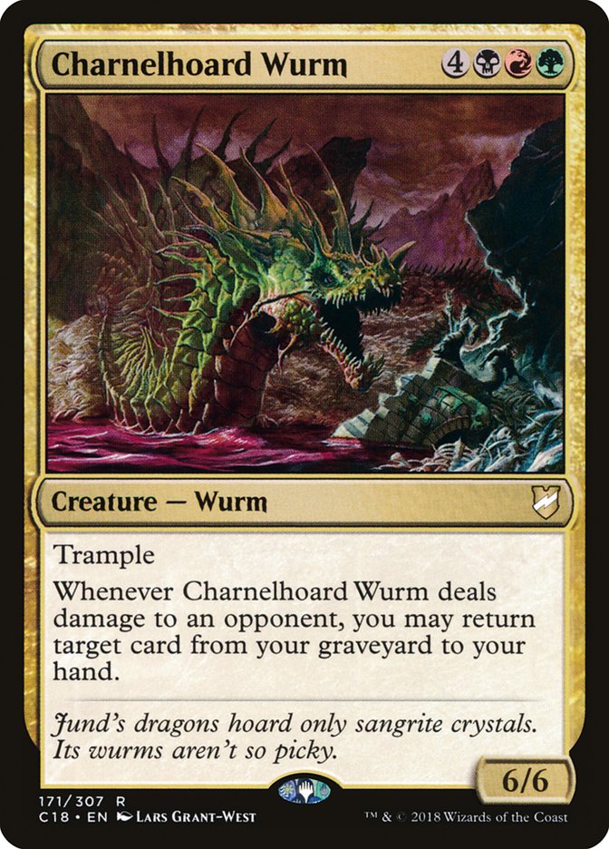 Charnelhoard Wurm [Commander 2018] | Webway Games