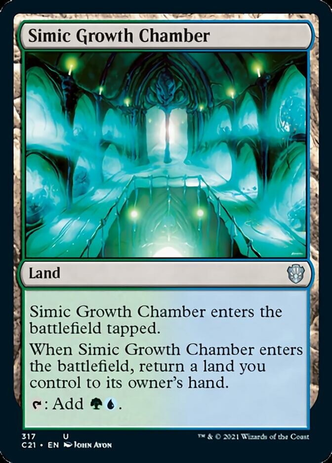 Simic Growth Chamber [Commander 2021] | Webway Games