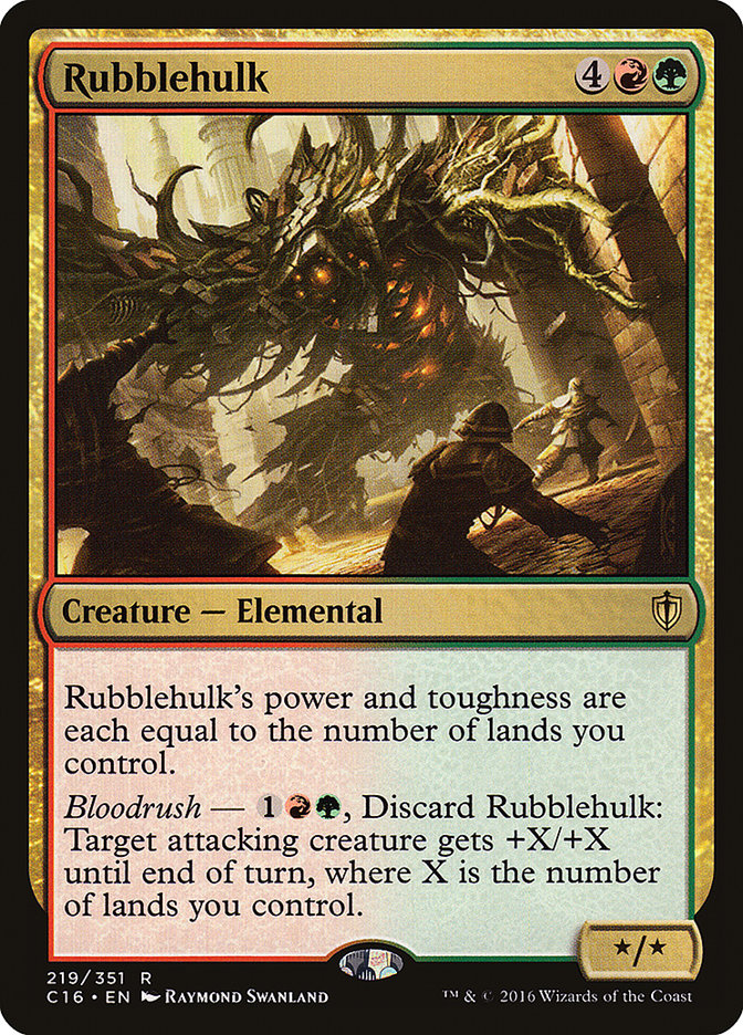 Rubblehulk [Commander 2016] | Webway Games